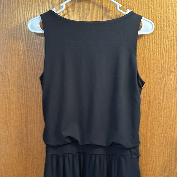 White House Black Market size 6 black jumpsuit. - Picture 8 of 12